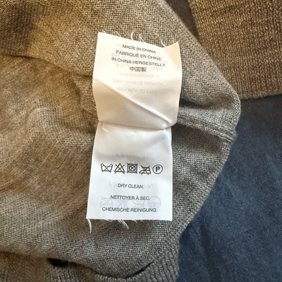 J. Crew Heather Gray Merino Wool Sweater - Picture 7 of 7